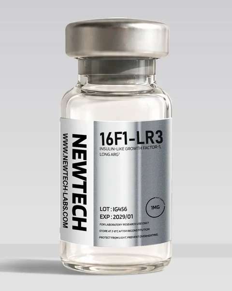 16F-1 LR3 (IGF-1 LR3) 1 mg vial, product render
