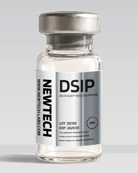 DSIP 2 mg vial, product render