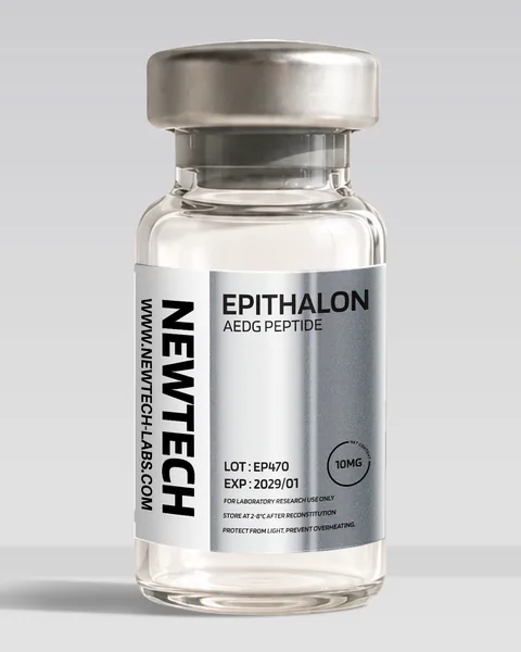 Epithalon 10 mg vial, product render