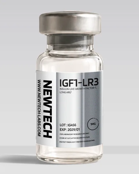 IGF-1 LR3 1 mg vial, product render