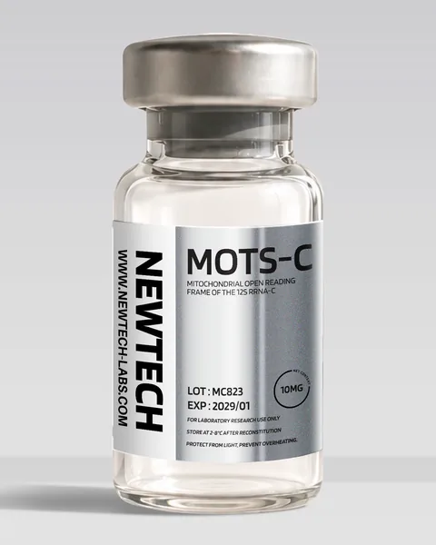 MOTS-c 10 mg vial, product render