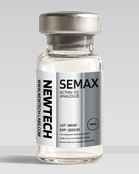 Semax 10 mg vial, product render